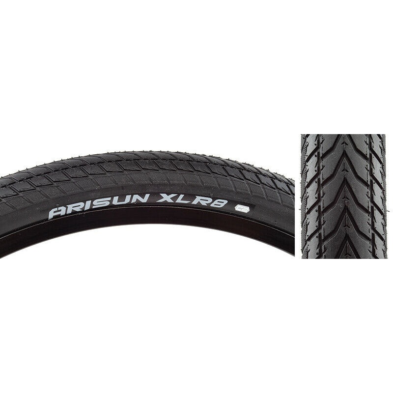 20×1.75 Arisun XLR8 BMX Race Tire – 110psi – Black