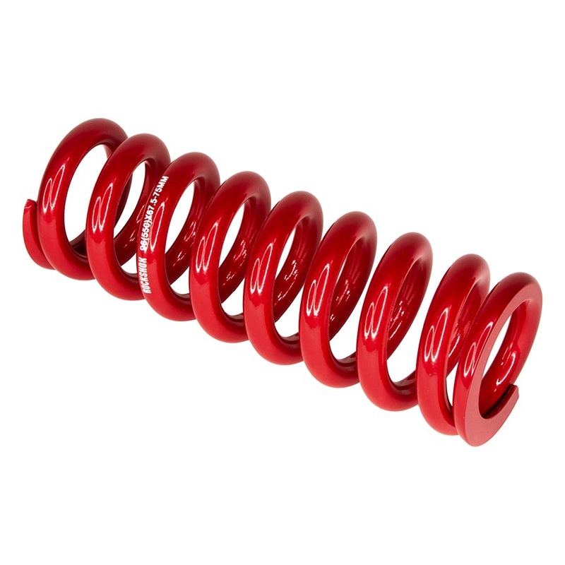RockShox Metric Spring – Electric Red LENGTH 151MM SPRING TRAVEL (57.5-65MM) 275 LB