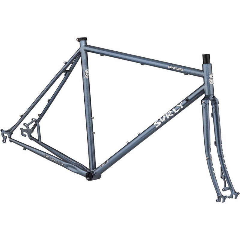 Straggler 700c Frameset Cold Steel Blue