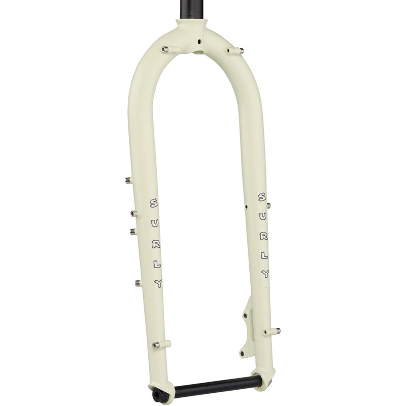 Surly Wednesday Fork – 26″ 15x150mm Thru-Axle 1-1/8″ Straight Steerer Steel Key Lime Sneeze