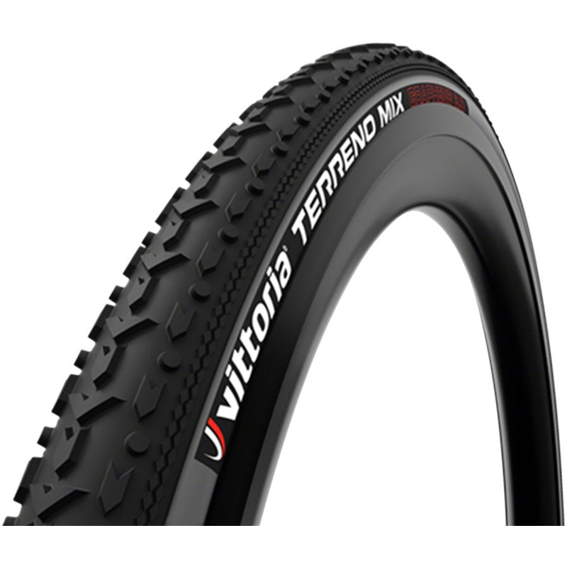 Vittoria Terreno Mix Tire – 700 x 33 Tubeless Folding BLK/Anthracite 1C TNT G2.0