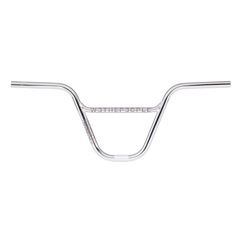 WeThePeople Utopia BMX Handlebar Diameter: 22.2mm 29″ Rise: 9.75″ Chrome