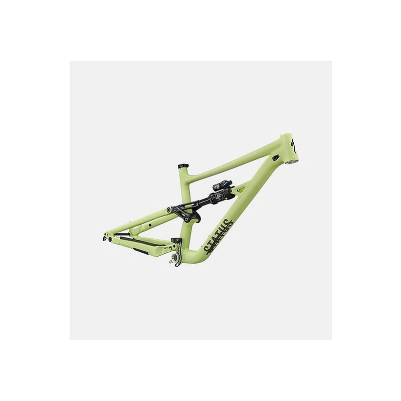 Specialized status 140 frm frame satin limestone / oak green s5