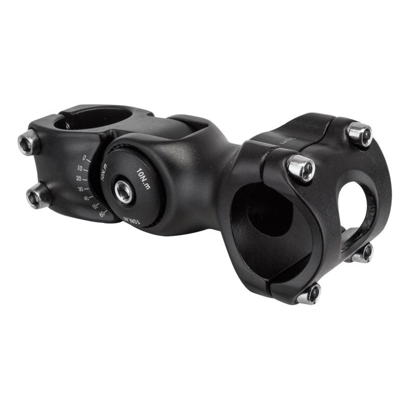 Sunlite 0-60 Adjustable  Stem 95 25.4 or 31.8 Black