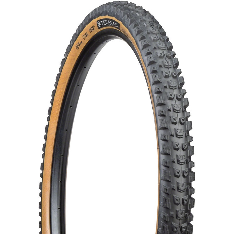Teravail Warwick Tire – 29 x 2.3, Tubeless, Folding, Tan, Light and Supple, Fast Compound