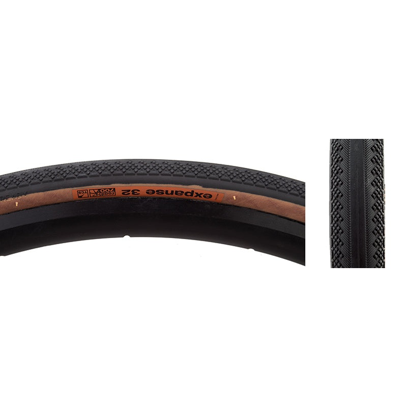 WTB Expanse Tire – 700 x 32 TCS Tubeless Folding Black/Tan