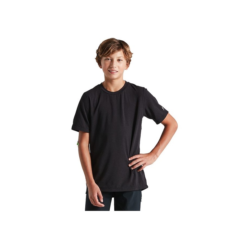 Specialized trail jersey ss yth black m