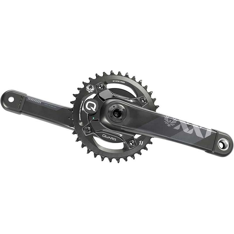 SRAM, XX1 Eagle DUB Power Meter, Power Meter Crankset, Speed: 11/12, Spindle: 28.99mm, BCD: 104, 32, DUB, 175mm, Black, Boost