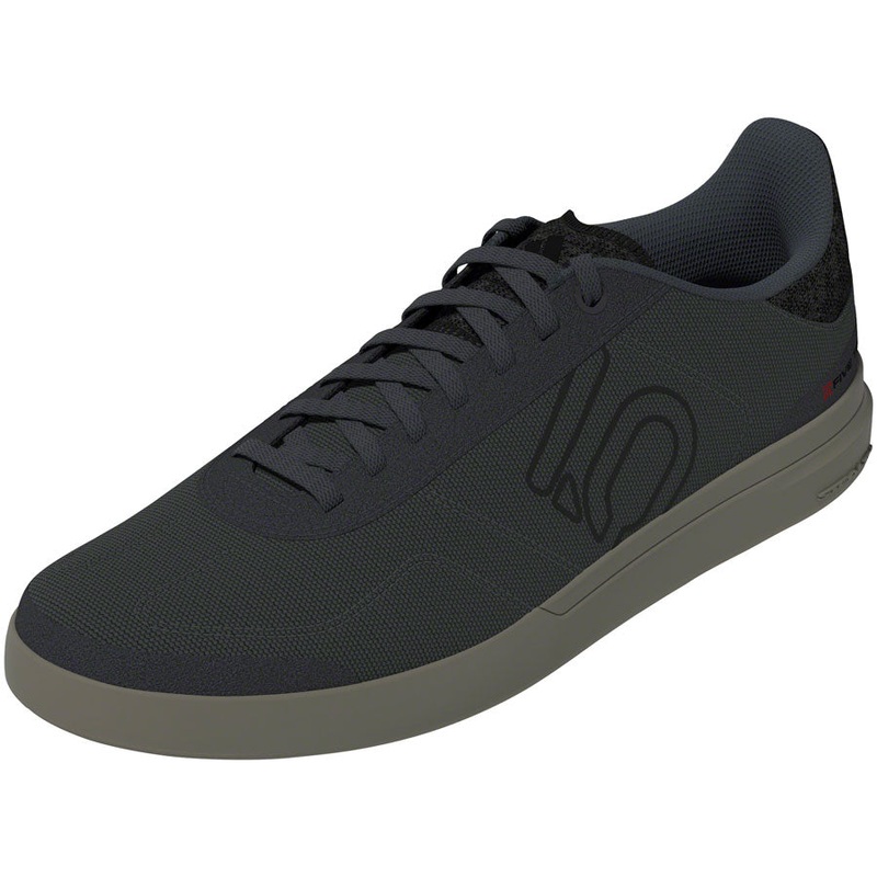 Five Ten Sleuth DLX Canvas Flat Shoes – Mens Gray Six/Core BLK/Olive Strata 8.5