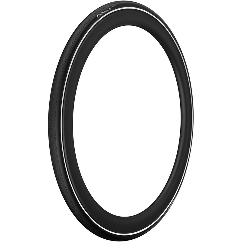 Pirelli Cinturato Velo TLR Tire – 700 x 32 Tubeless Folding Black Reflective