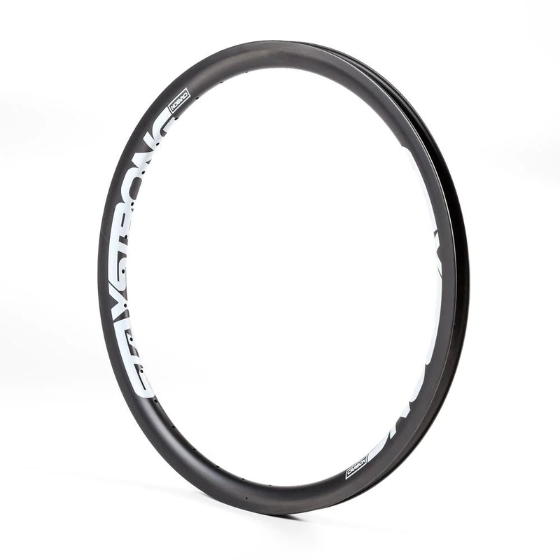 Stay Strong Reactiv 2 Pro Cruiser Carbon BMX Rim-Front-White-24×1.75″