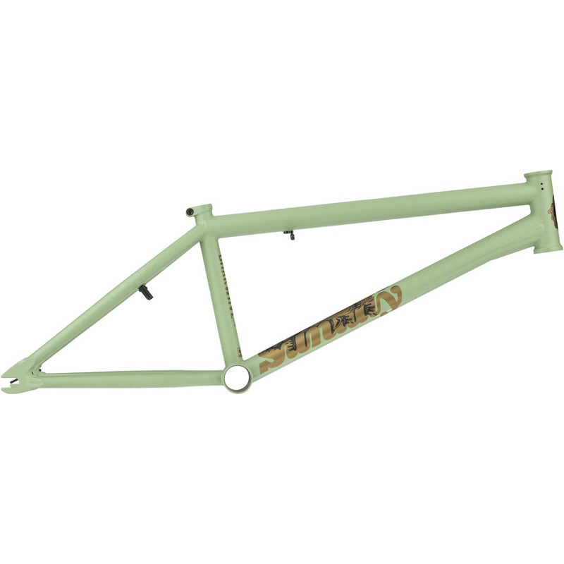 Sunday Darkwave BMX Frame – 21″ TT Matte Sage Green