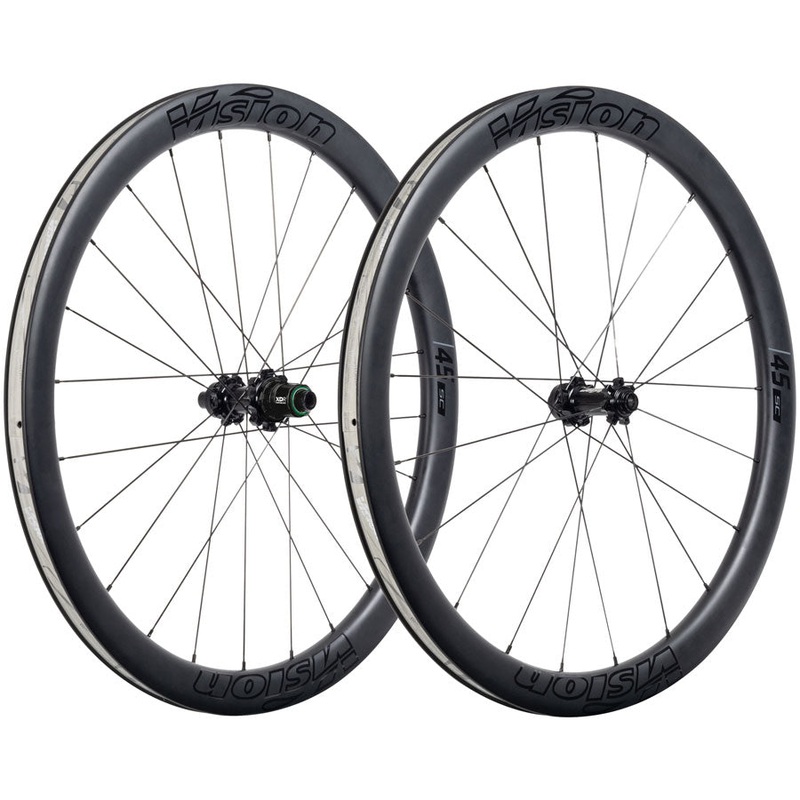Vision SC45 TL Wheelset – 700, 12 x 100/142, Center-Lock, XDR, Black