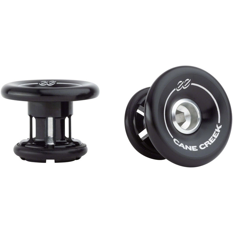 Cane Creek eeBarKeep Bar End Plugs Pair | Lightweight CNC Aluminum Handlebars Accessories for Flat & Drop Bars