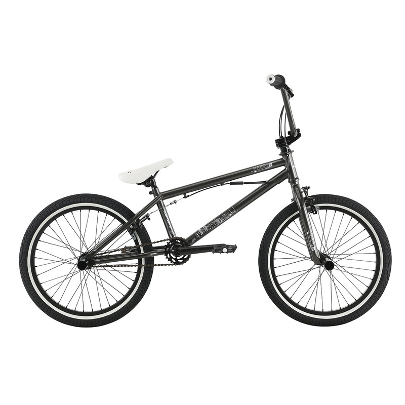 Haro Downtown DLX 20.3″ Bike-Metallic Gray