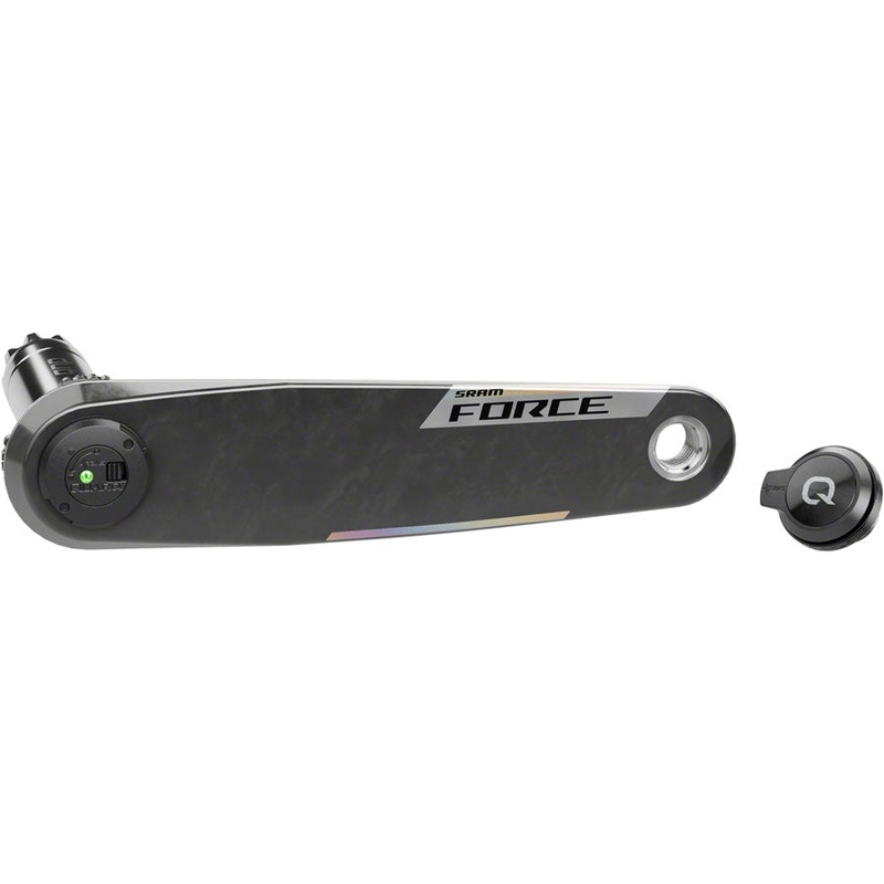 SRAM Force AXS Wide Left Crank Arm Power Meter Spindle Assembly – 160mm 12/13-Speed DUB PM Spindle Carbon E1