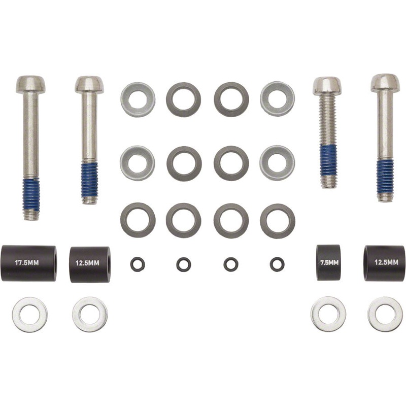 Avid/ SRAM 20mm Post Mount Disc Brake Adaptor, Fits 180mm Front and 160mm Rear Rotors