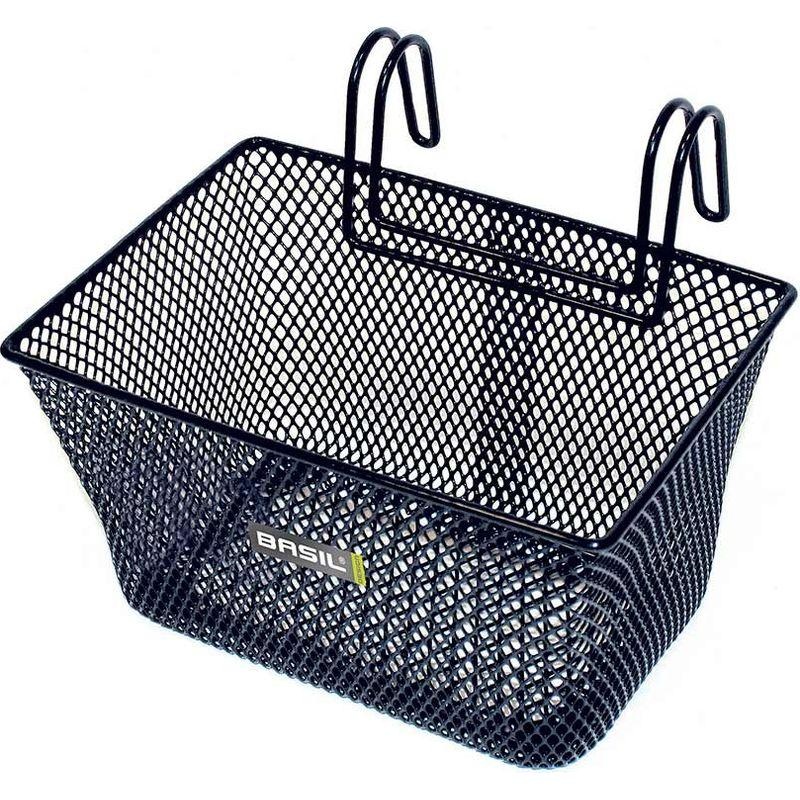 Basil, Tivoli Jr, Front basket, Black
