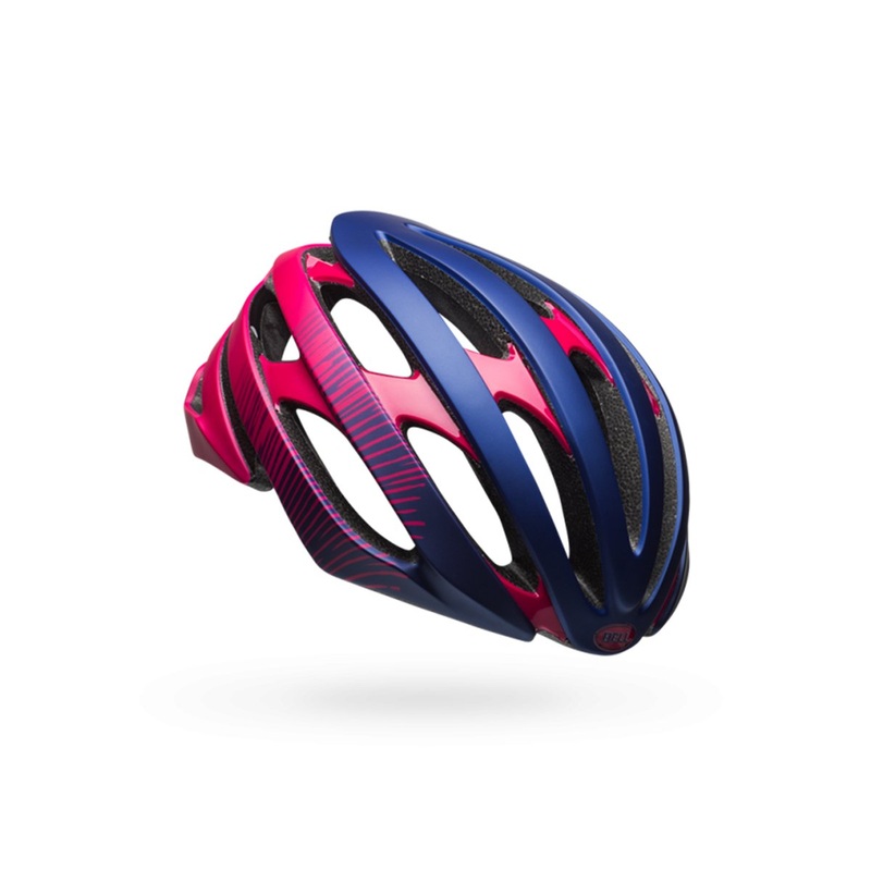 Bell Stratus MIPS Joy Ride Road Helmet – Womens – Matt Navy-Cherry Fibers