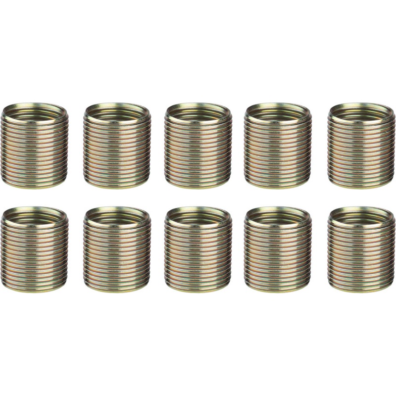 Unior Proprietary Crank Repair Pedal Thread Inserts Right Crankarm 9/16″ 10 Pack Brass