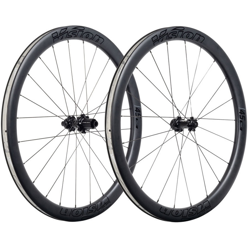 Vision SC45 TL Wheelset – 700 12 x 100/142 Center-Lock HG 11 Black