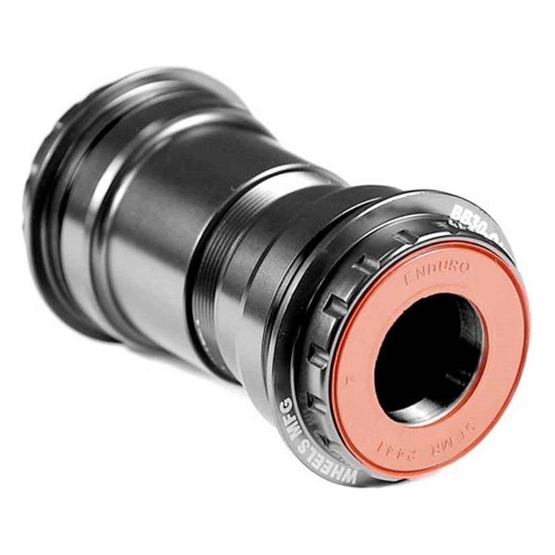 Wheels Manufacturing BB30 to SRAM Bottom Bracket with Angular Contact Bearings Black Cups