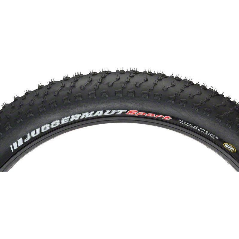 Kenda Juggernaut Sport Tire – 26 x 4.8 Clincher Wire Black 60tpi