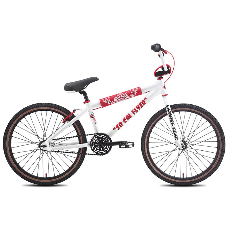 SE Racing So Cal Flyer 24″ Bike-White