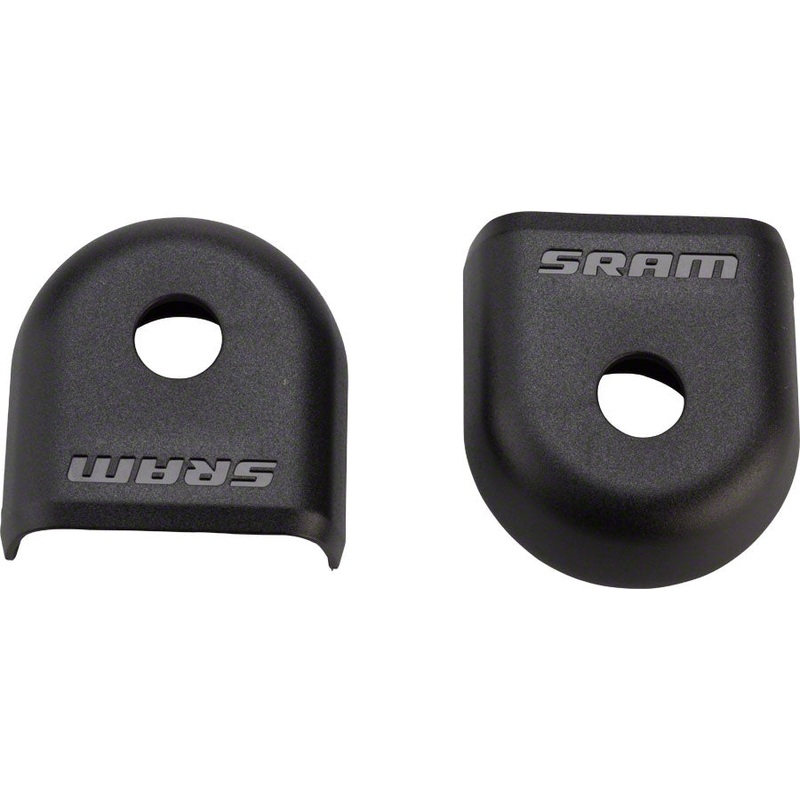 SRAM Crank Arm Boots (Guards) for Carbon Fiber Eagle Cranks Black Pair