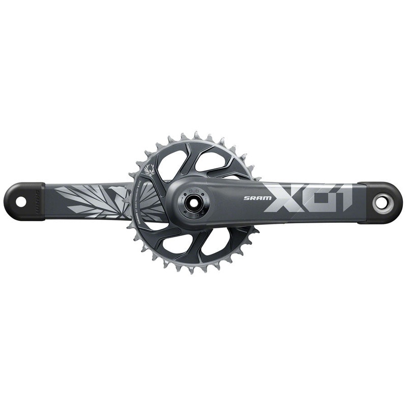 SRAM X01 Eagle Crankset – 170mm, 12-Speed, 32t, Direct Mount, DUB Spindle Interface, Lunar/Polar, C2