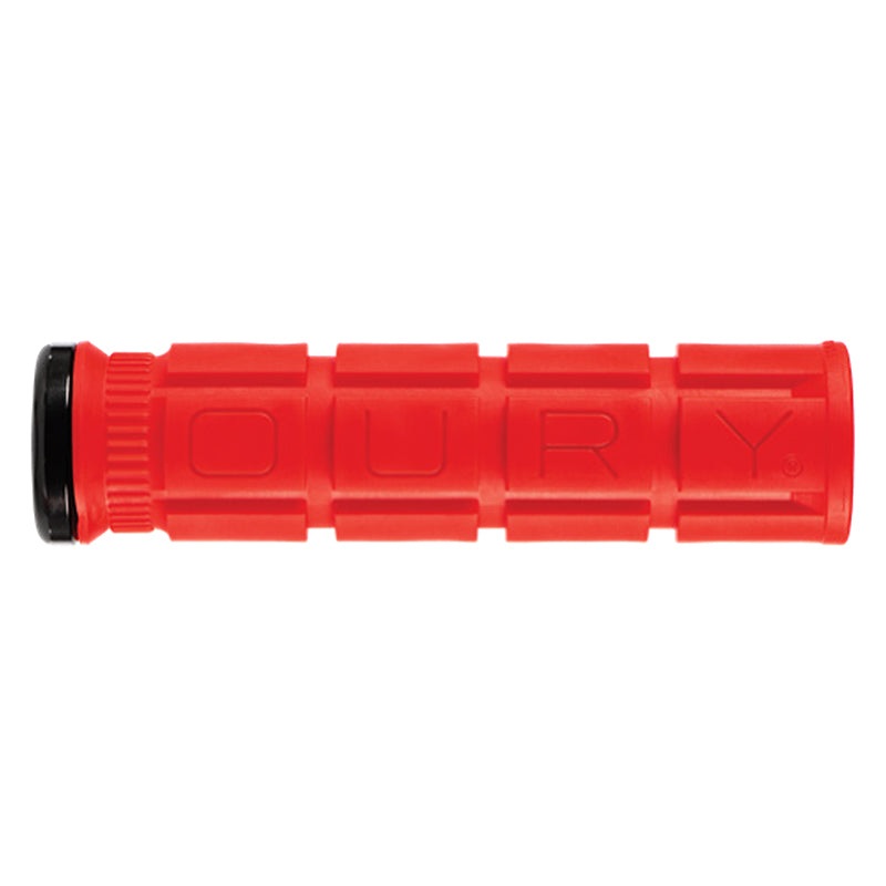 Oury Single-Sided V2 Lock-On Grips – Candy Red