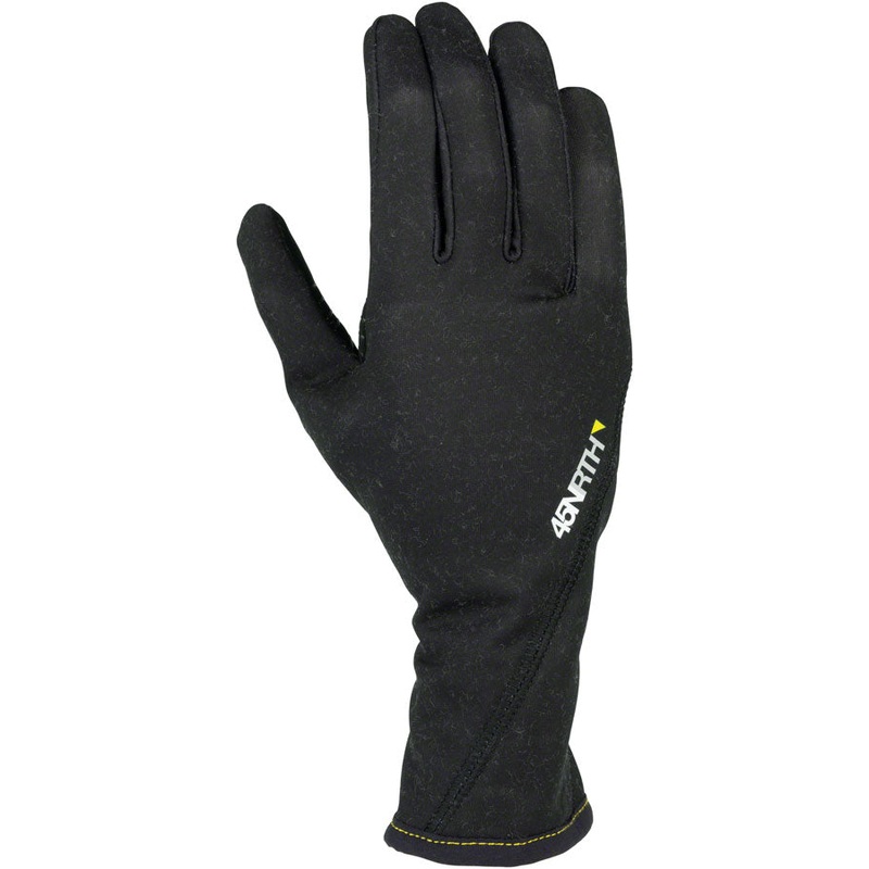 45NRTH 2024 Risor Liner Gloves – Black Full Finger Small