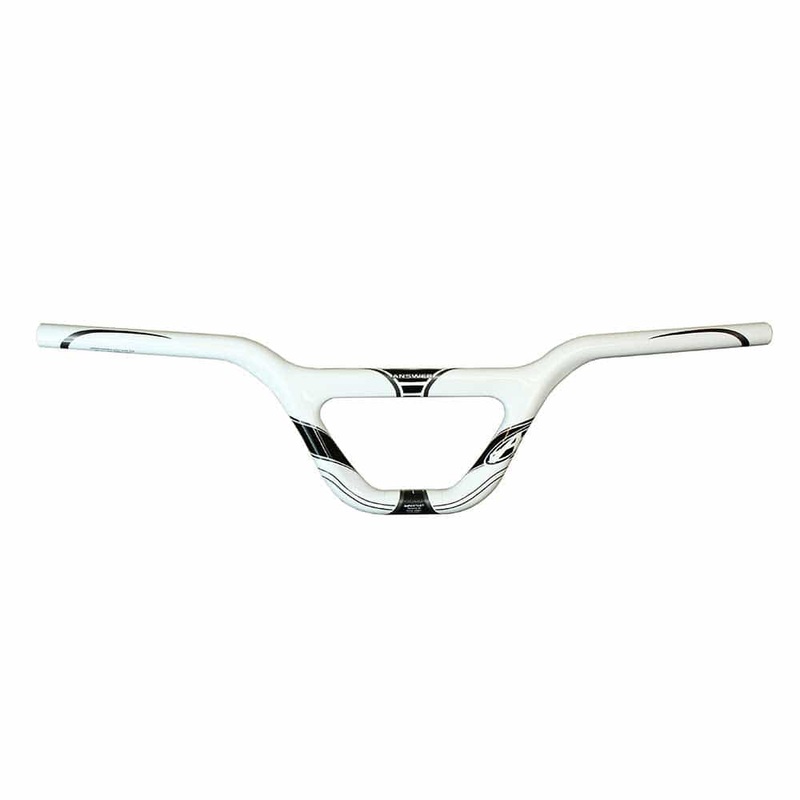 Answer Expert Carbon BMX Handlebars – 6″ – White