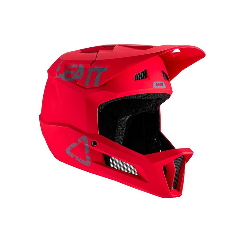 Leatt MTB 1.0 DH Full Face Helmet –  Chilli – 2021