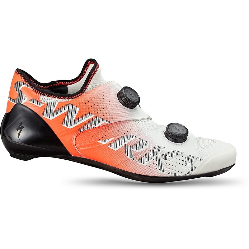Specialized S-Works ares rd shoe dune white/fiery red 43