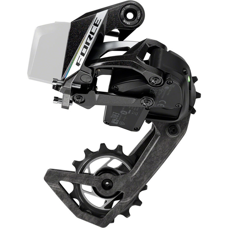 SRAM Force AXS Rear Derailleur – 12-Speed 36t Max Battery Not Included Carbon Cage BLK E1