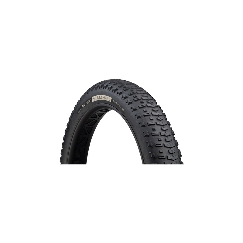 Teravail Coronado Tire 26 x 4″ Tubeless Light and Supple Black