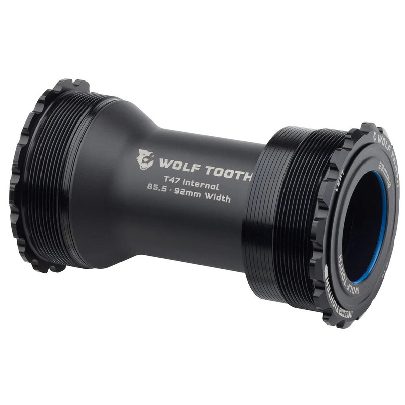 Wolf Tooth Bottom Bracket – T47 Inboard 85.5/92mm For 29mm Spindle Black