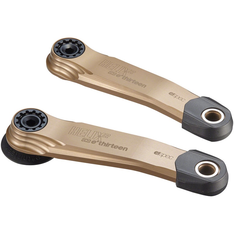 e*thirteen Helix Race Alloy e*spec Crank Arm Set – Bronze