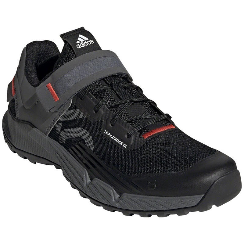 Five Ten Trailcross Mountain Clipless Shoes – Womens Core BLK/Gray Three/Red 8