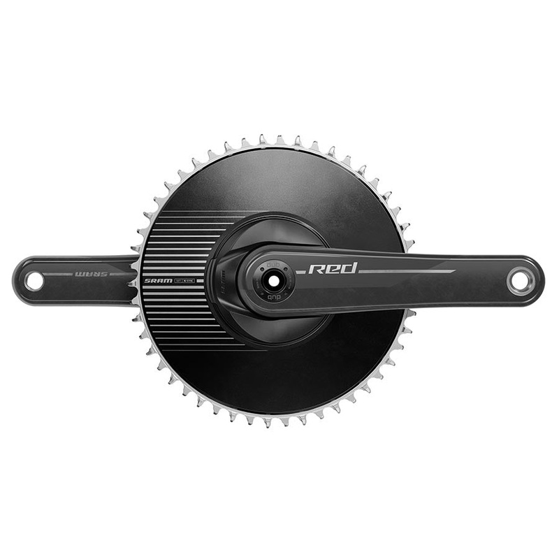 SRAM RED 1 Crankset – 170mm 12-Speed 50t Aero Chainring 8-Bolt Direct Mount DUB Spindle Interface Natural Carbon E1