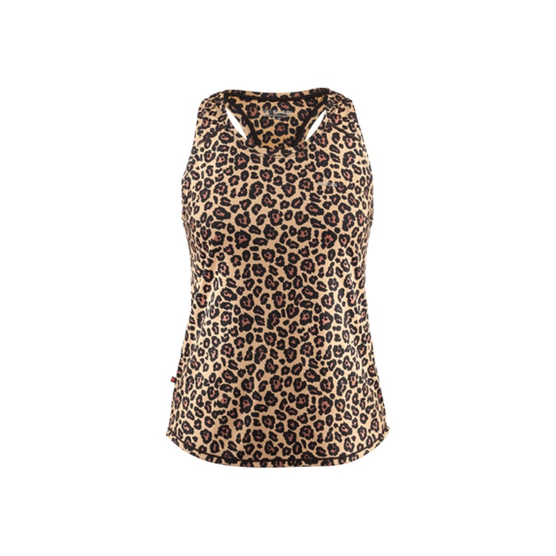 Sugoi Coast Print Tank – Womens – Black-Leopard