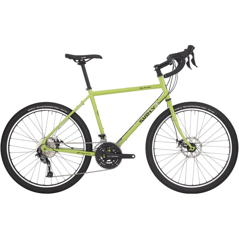 Surly Disc Trucker Bike – 26″ Steel Pea Lime Soup 54cm