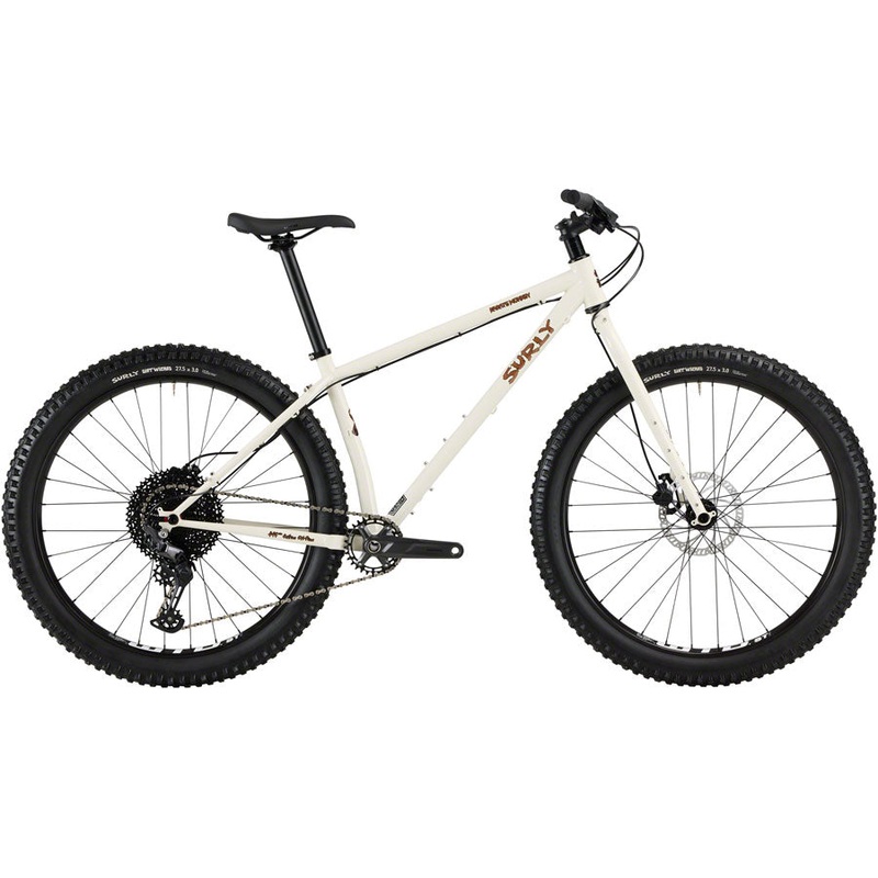 Surly Karate Monkey Bike – 27.5″ Steel Snow Mold White Large