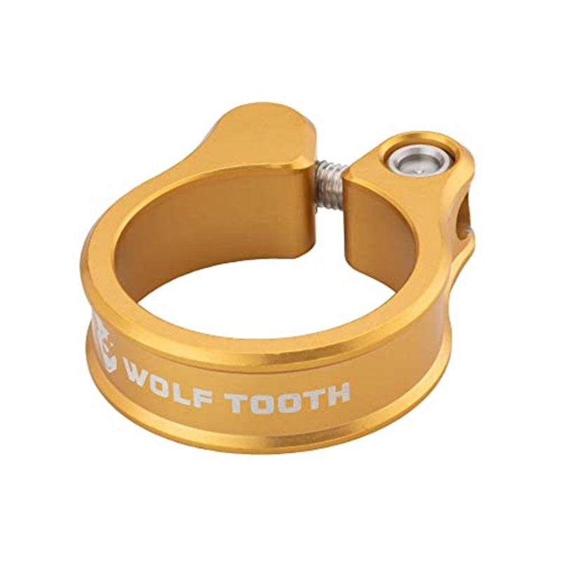 Wolf Tooth Seatpost Clamp – 36.4mm Bolt-On Gold
