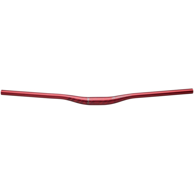 RaceFace Turbine Handlebar – Aluminum, 800mm, 20mm, 35.0, 8 Deg, Red