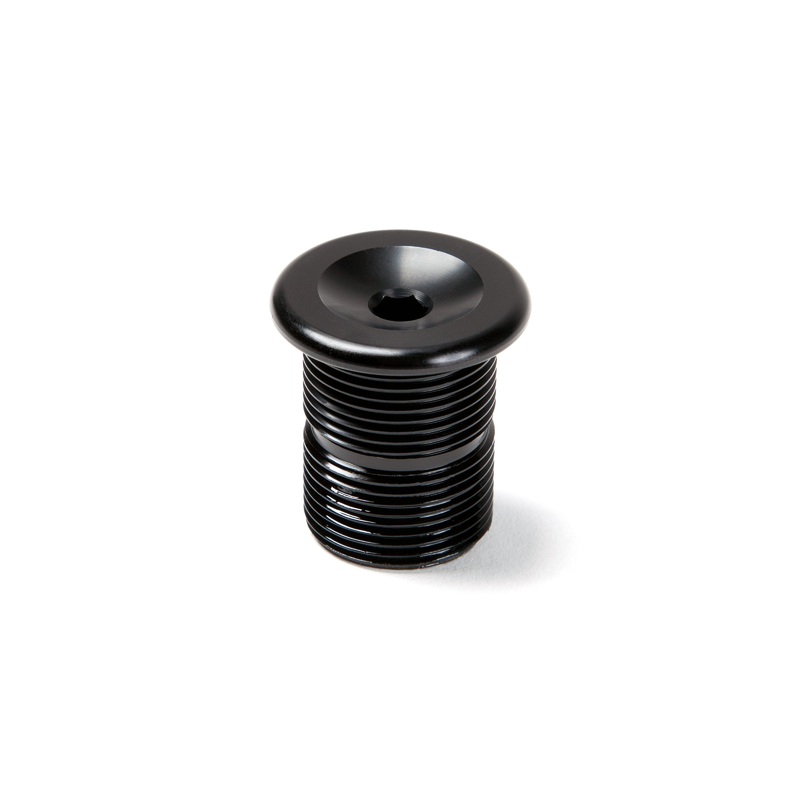 S&M M24 X 1.5 FORK CAP – BLACK