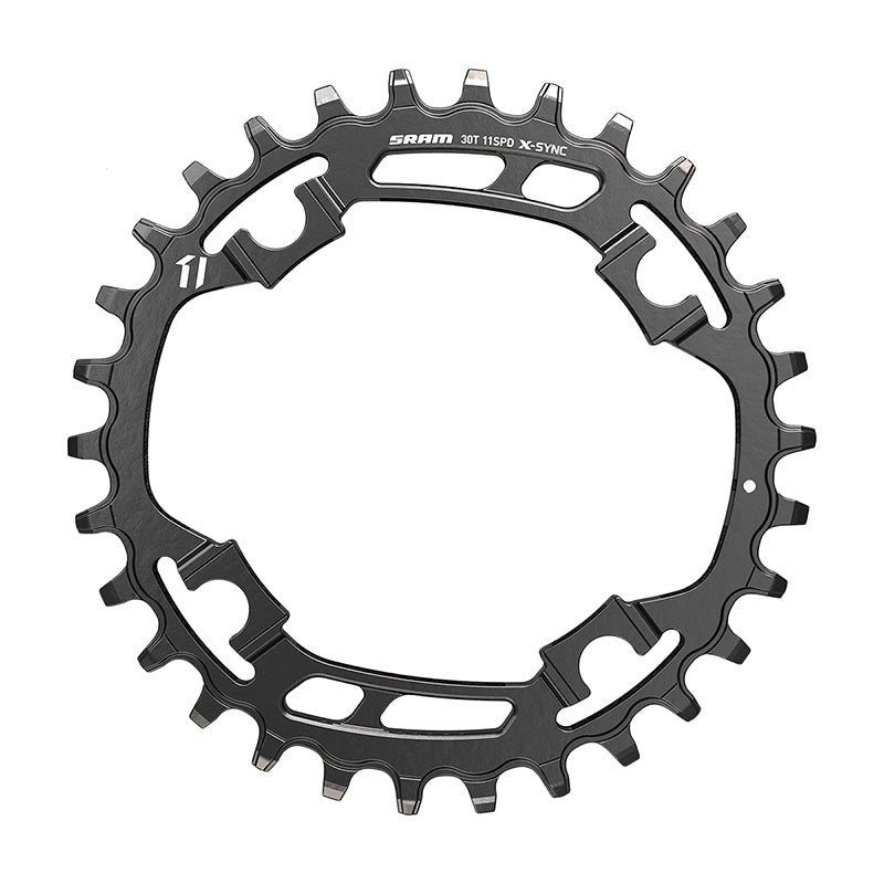 SRAM X-Sync 1×9-11sp 94BCD 3.5mm Steel 30t Black
