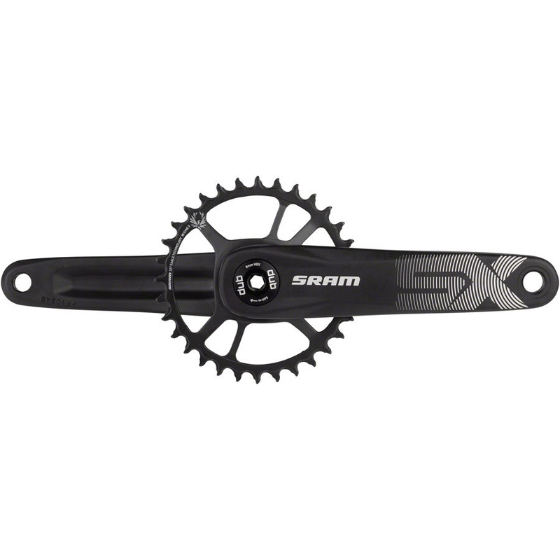 SRAM SX Eagle Boost Crankset – 165mm 12-Speed 32t Direct Mount DUB Spindle Interface BLK A1