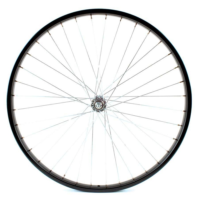 Sta-Tru Front Tubeless Ready DW Wheel, 26”, Bolt-On 3/8” x 100mm, Black